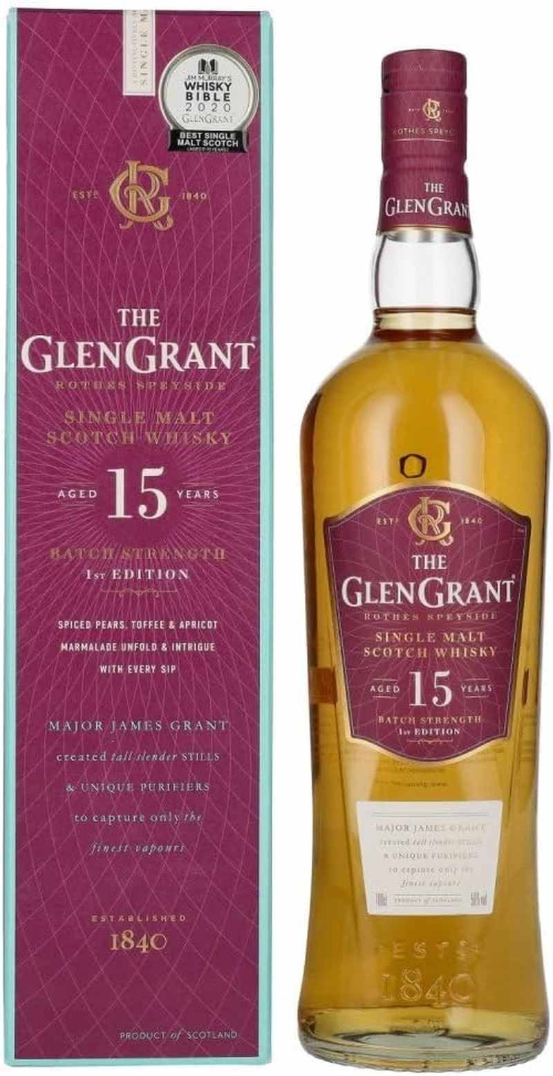 Glen Grant 15 Year Old Whiskey 700Ml