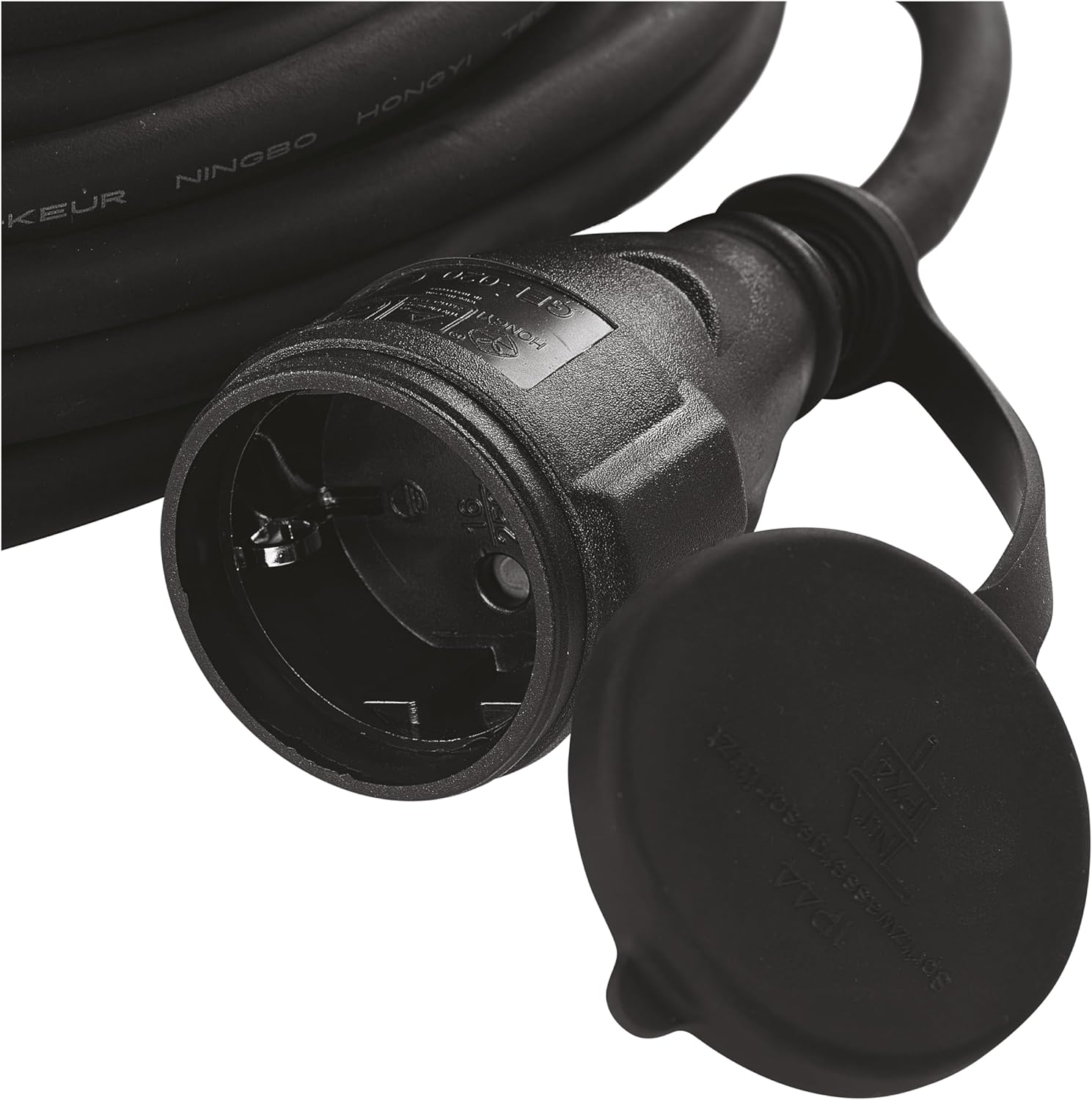 EMOS 5M Schuko Extension Cable Rubber Extension Cable for Outdoor Use IP44 H07RN-F3G 1.5Mm2 image number 3