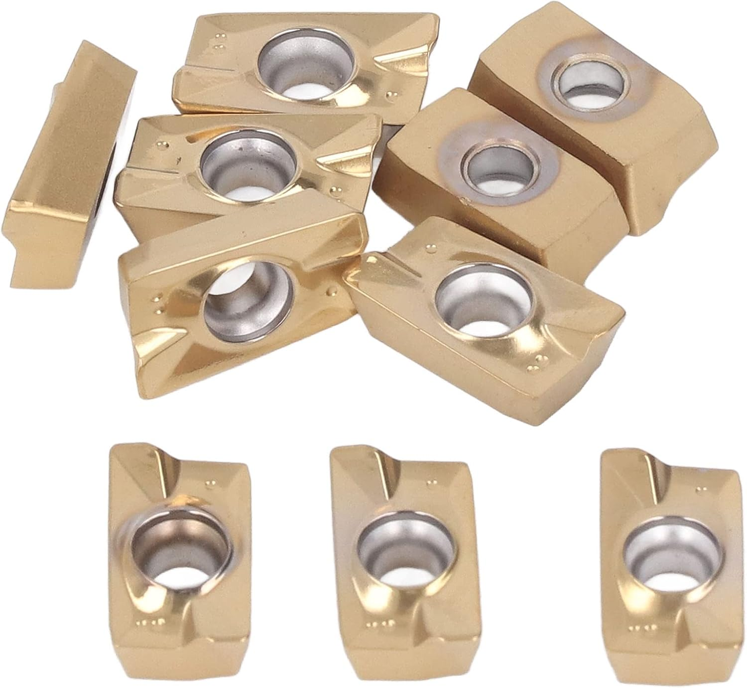 10PCS Turning Inserts Coated Carbide Inserts CNC Lathe Milling Cutting Tools APMT1604 image number 4