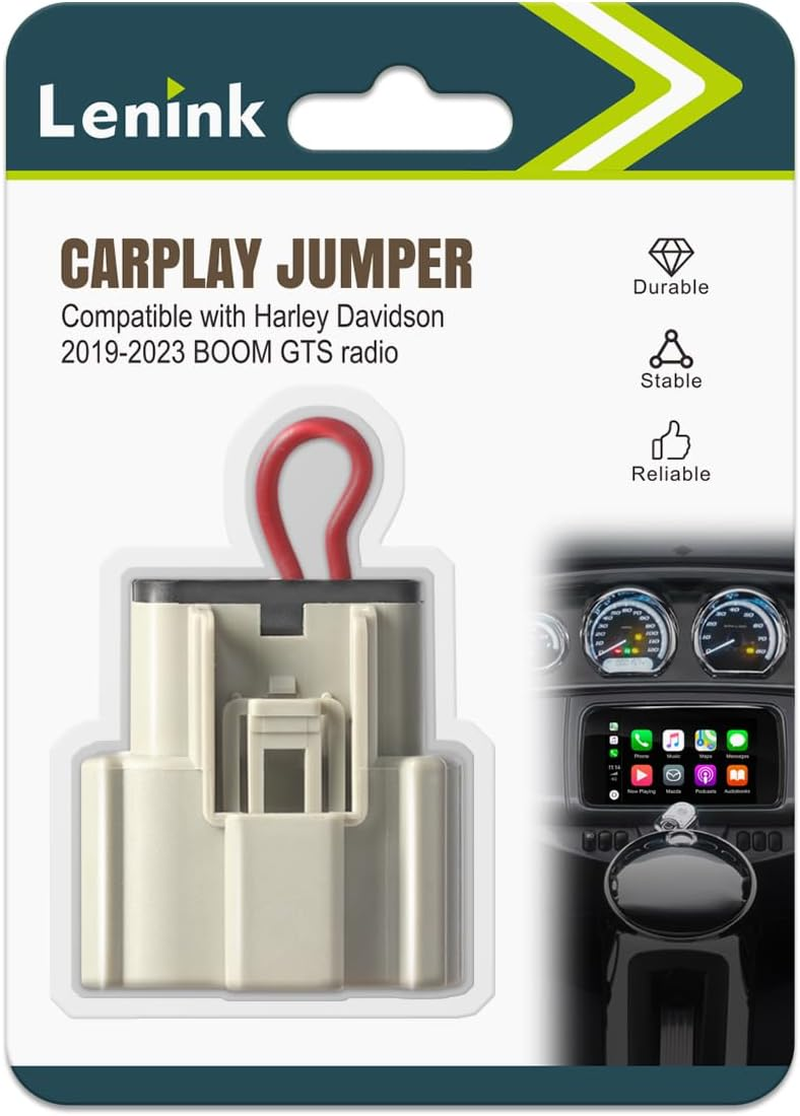 Lenink Carplay Jumper Replacement Compatible with Harley Davidson 2019 and up Road Glide or Street Glide with Boom GTS Radio