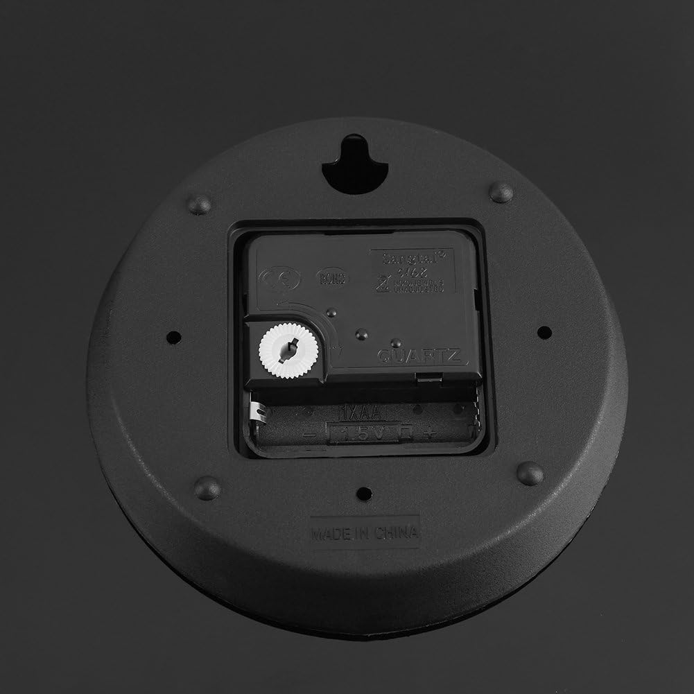 Creative Math Wall Clock Acrylic Funny Mathematical Formulas Clock Pop Quiz Clock Black and White Unique Math Equation Clock for Classroom, Home, Office image number 5