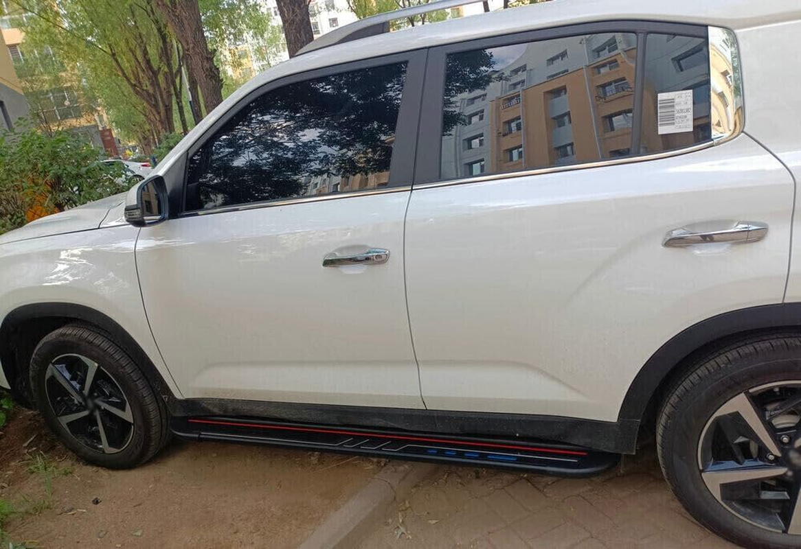 2Pcs Aluminum Running Boards Fixed Nerf Bars Side Steps with Brackets Compatible with KIA Carnival Sedona 2015-2021 (ZY) image number 3