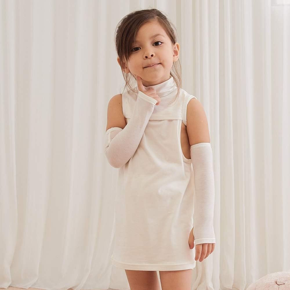 Edenswear Zinc-Infused Sleeves Bandage for Kids with Eczema - Wet Wrap Therapy (Xxsmall) image number 2