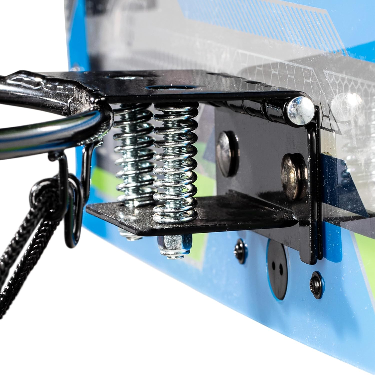 NERF over the Door Mini Basketball Hoop Set - Pro Hoop Mini Hoop Set Foam Basketball - Steel Rim Great for Dunking - Perfect Bedroom + Office Accessory Hoop image number 5