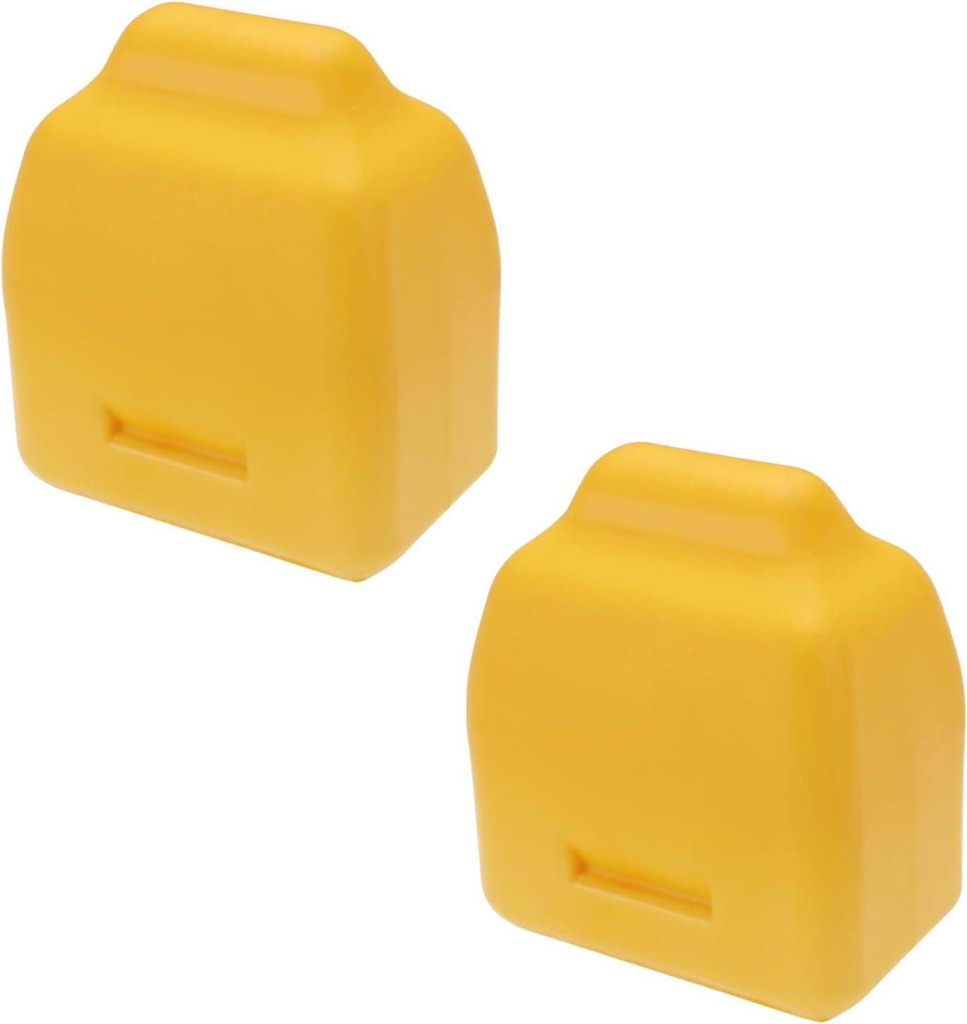 Emagtech 2Pcs Front Bump Stop Compatible with Jeep Grand Cherokee WJ 2001 2002 2003 2004 82X72.2X49.8Mm Polyurethane Front Control Arm Bump Stops Yellow image number 1