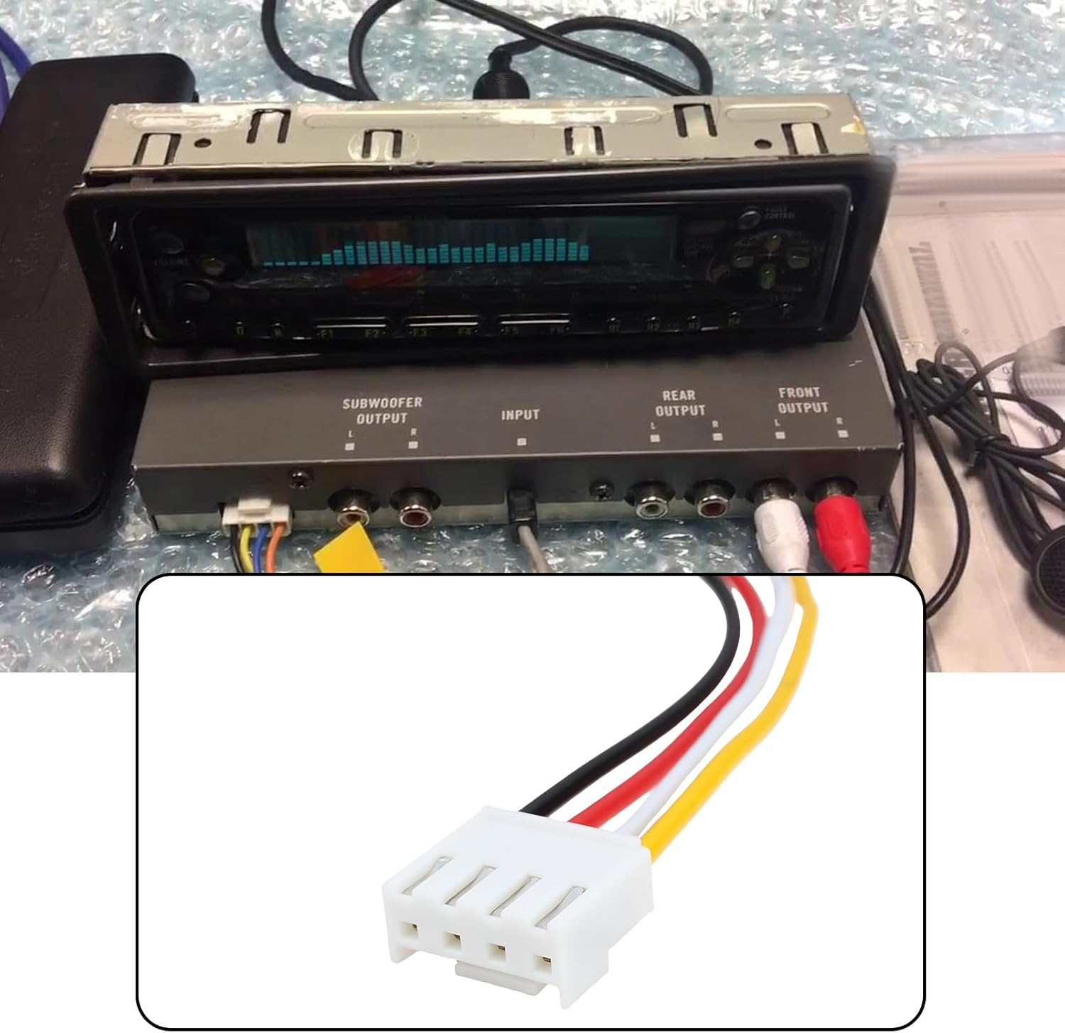 4-Pin Car Power Wiring Harness Plug Compatible with Pioneer DEQ-9200 DEQ-7600 DEQ-7200 image number 3