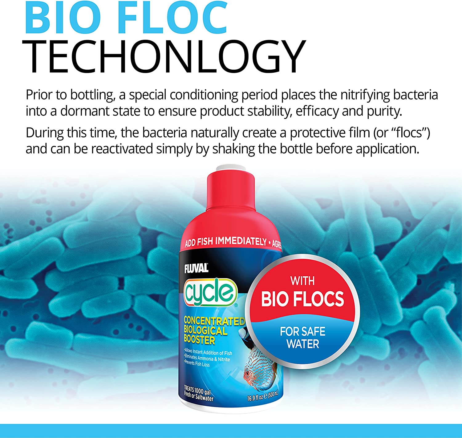 Fluval Cycle Biological Aquarium Water Treatment, 0.284999999999999 Kg image number 2
