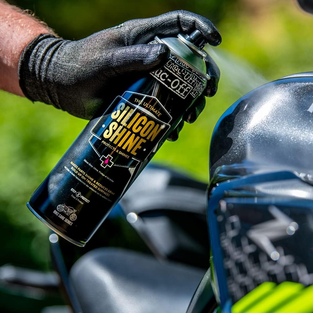 Muc-Off Motorcycle Bicycle Silicone Shine Spray 500 Ml