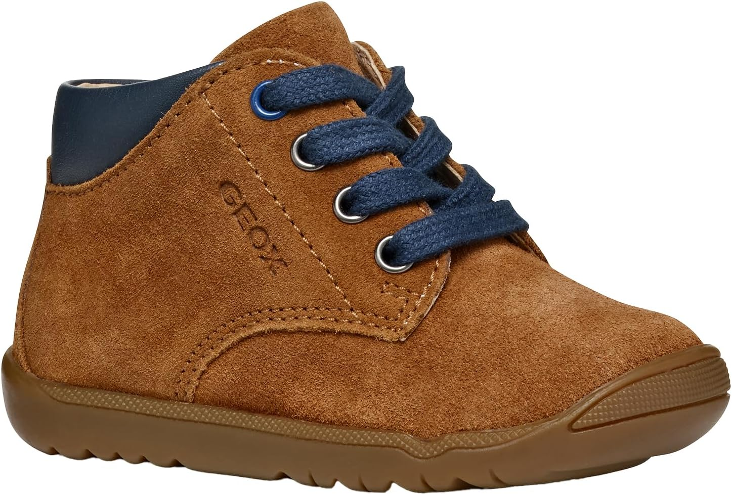 Geox Baby Boy'S B Macchia First Steps, Coffee, 6 UK Child