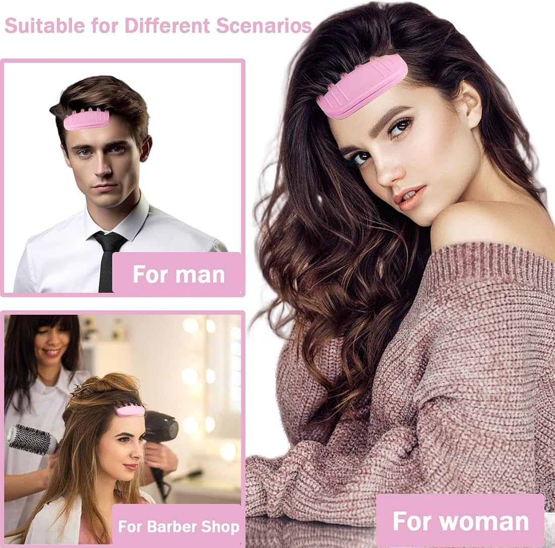 WERIGONI 2 X Hair Curlers for the Hairline, Fixed Hair Clips for the Forehead, Volummi Hair Band