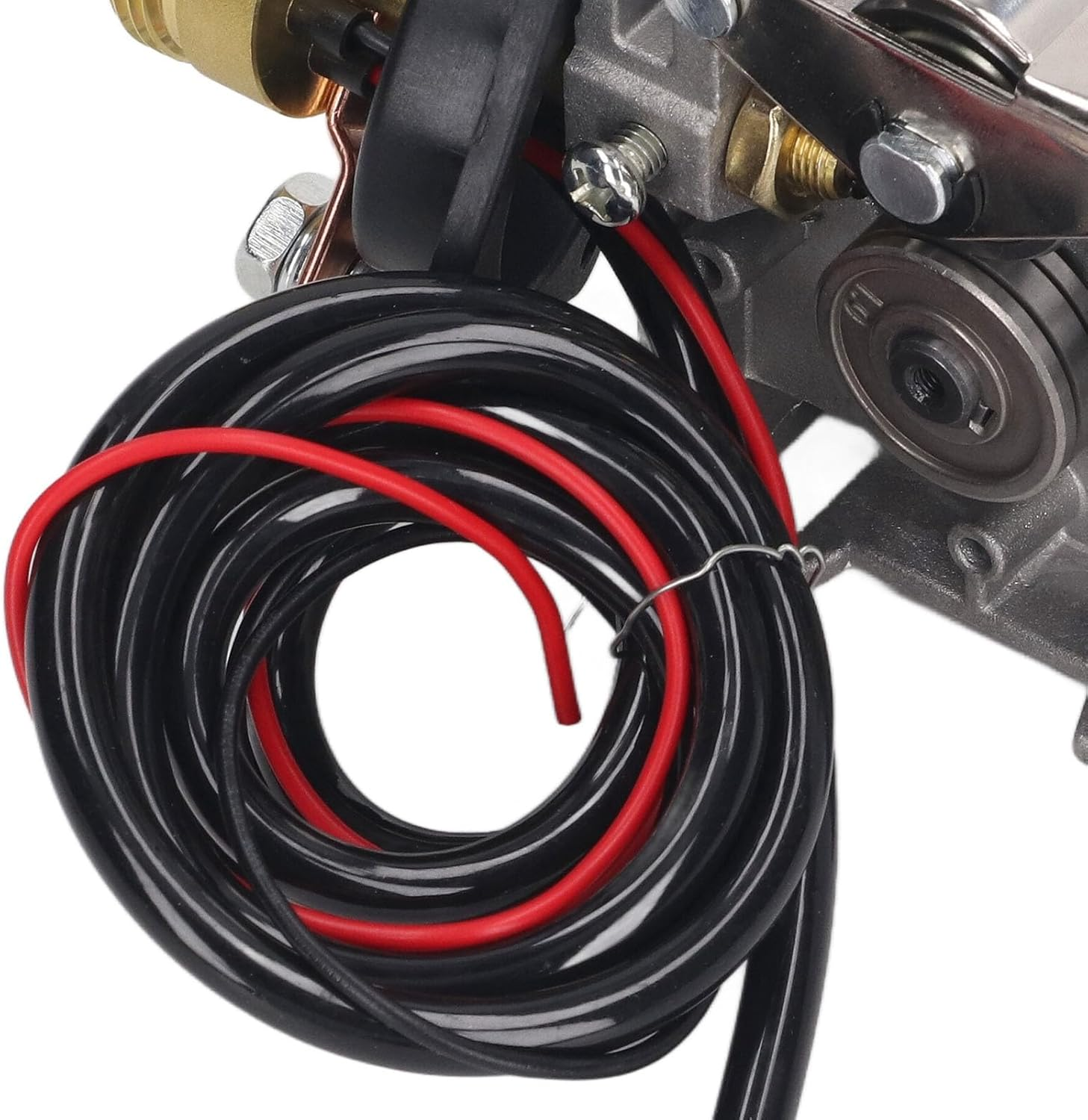 Focket MIG Welder Roll Wire Feed Motor, Compact Size Aluminum Material with Flux Core Wire Automatic Feed for MIG MAG Welder Welding Equipment image number 4