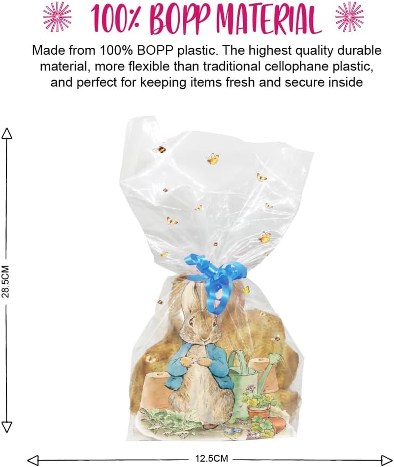 Beatrix Potter&trade; Peter Rabbit&trade; Cello Treat Bags with Twist Ties image number 2