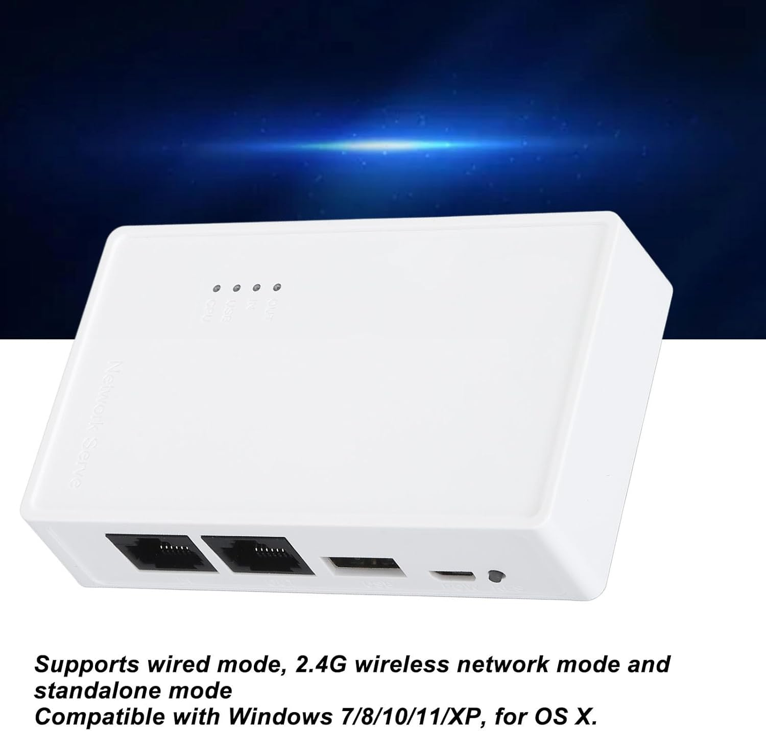 USB Wireless Print Server, Multi User Support, Various Modes, Web Management, Wide Compatibility, Widely Use, for for OS X Printers image number 2