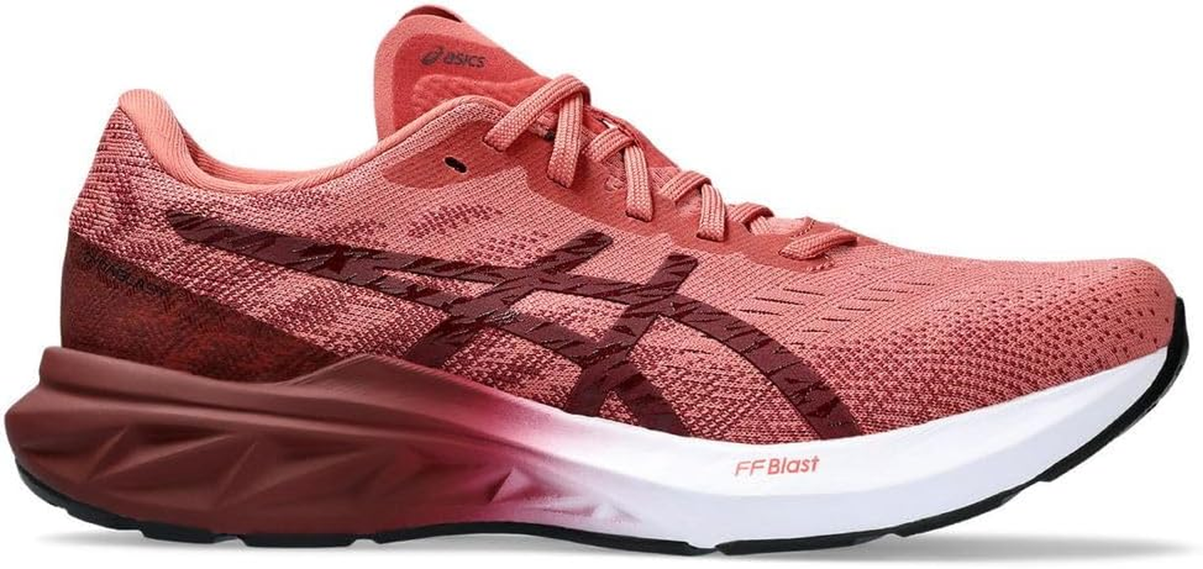 ASICS Womens Dynablast 3 Light Garnet/Port Royal Athletic Running Shoes 6.5 Standard Sneaker image number 4