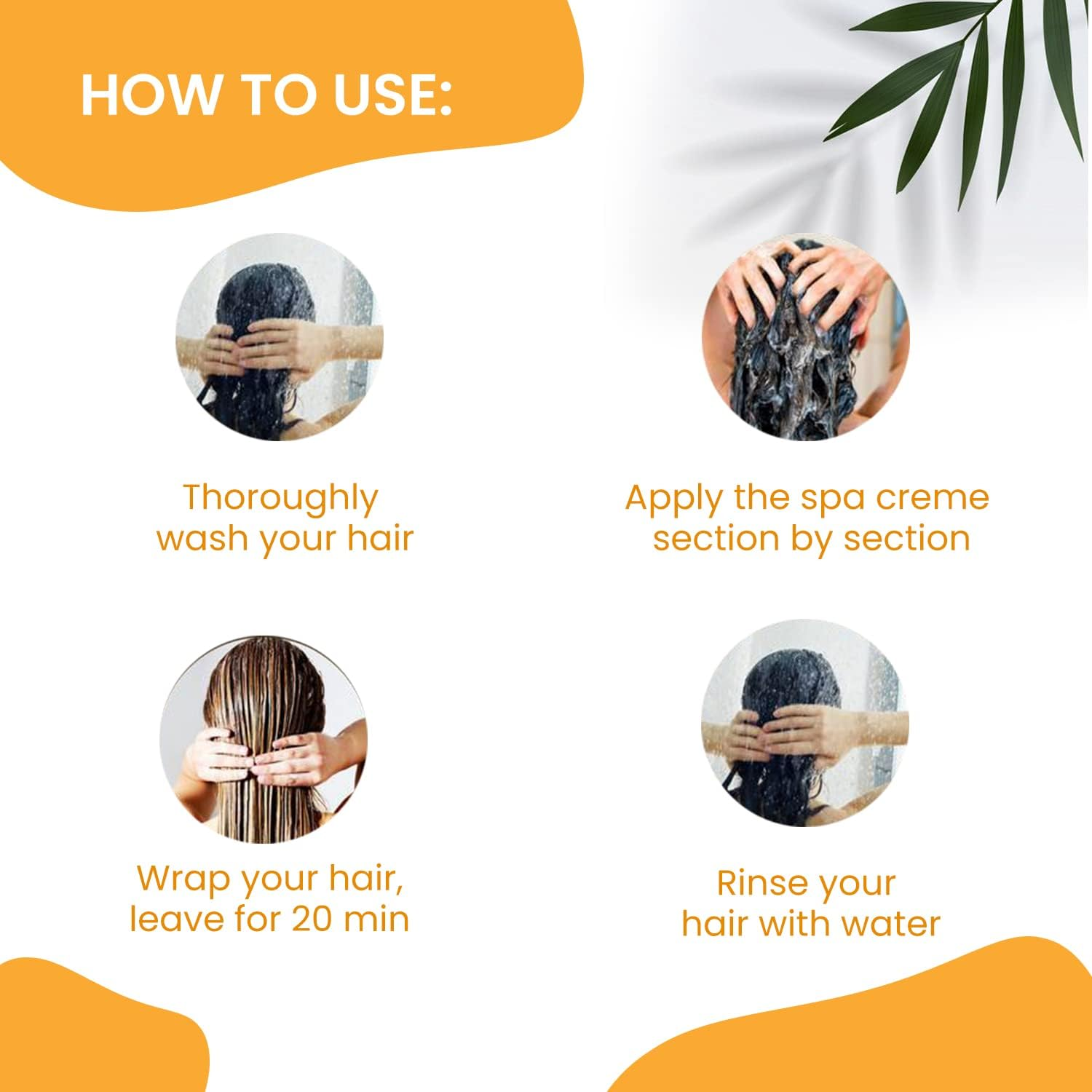 Nutriglow Natural'S Papaya Hair Shampoo (150Gm) & Papaya Hair Spa (100Gm) for Deep Conditioning image number 2