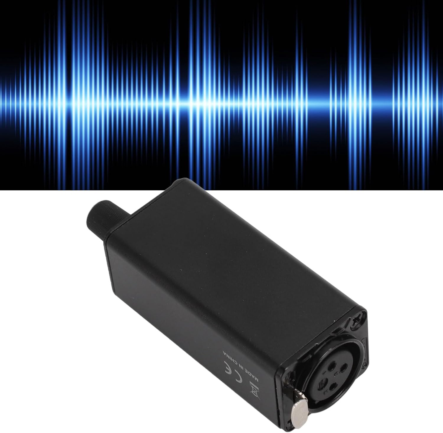 Monitor Amplifier, Headphone Amplifier Earphone Amp, Volume Control XLR Input 3.5Mm Stereo Jack with Waist Clip for Drummer Keyboardist image number 2