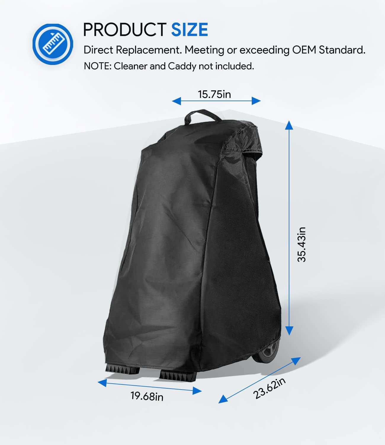 Replacement for Dolphin 9991794-R1 Robotic Pool Cleaner Classic Caddy Cover for All Dolphin Cleaner, Waterproof