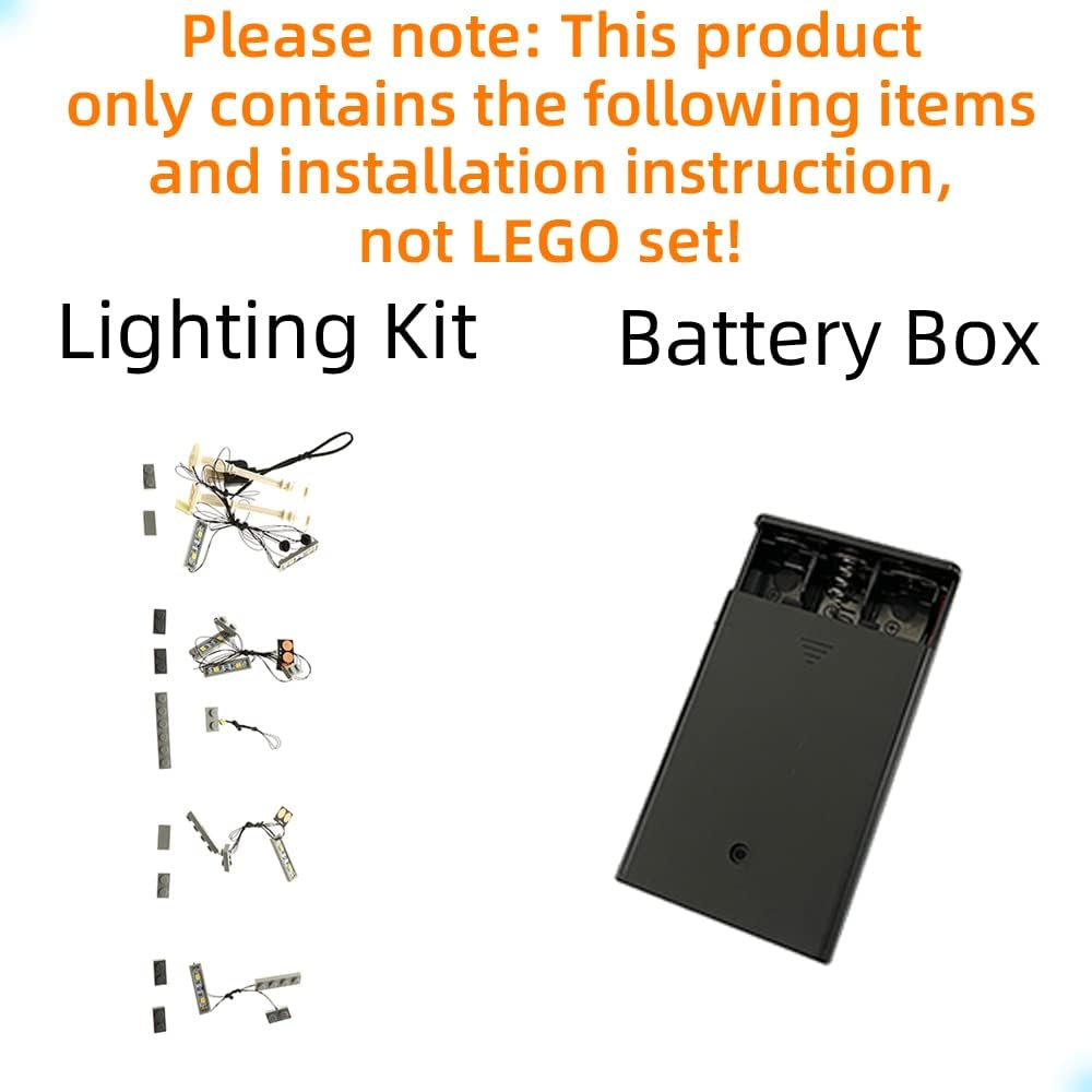 GEAMENT LED Light Kit Compatible with  Sanctum Sanctorum - Lighting Set for Marvel 76218 Building Model ( Set Not Included) image number 2