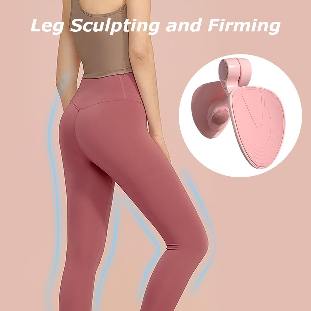 TOMVAES Portable Thigh Workout Equipment, Inner Thigh Exerciser, Pelvic Floor Muscle Trainer, Applicable to Exercise Muscles for Home Office