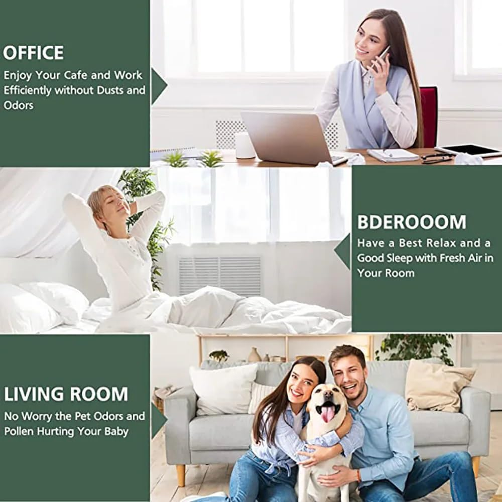 Qinghong AX90T7080 Air Purifier Filter 2 in 1 HEPA Filter + Active Carbon for Samsung Air Purifier AX90T7080 AX90T7080WD/SA image number 5