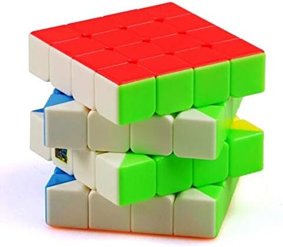 Cuberspeed Moyu Mofang Jiaoshi Meilong 4X4 Stickerless Magic Cube MFJS MEILONG 4X4X4 Speed Cube - 59Mm, Modern Style, 1 Count, 1 Set, 1 Piece, Ages 8+ image number 4