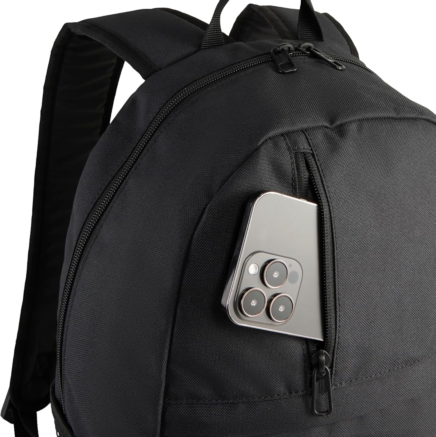 PUMA Unisex Adult'S plus Backpack - Puma Black image number 5