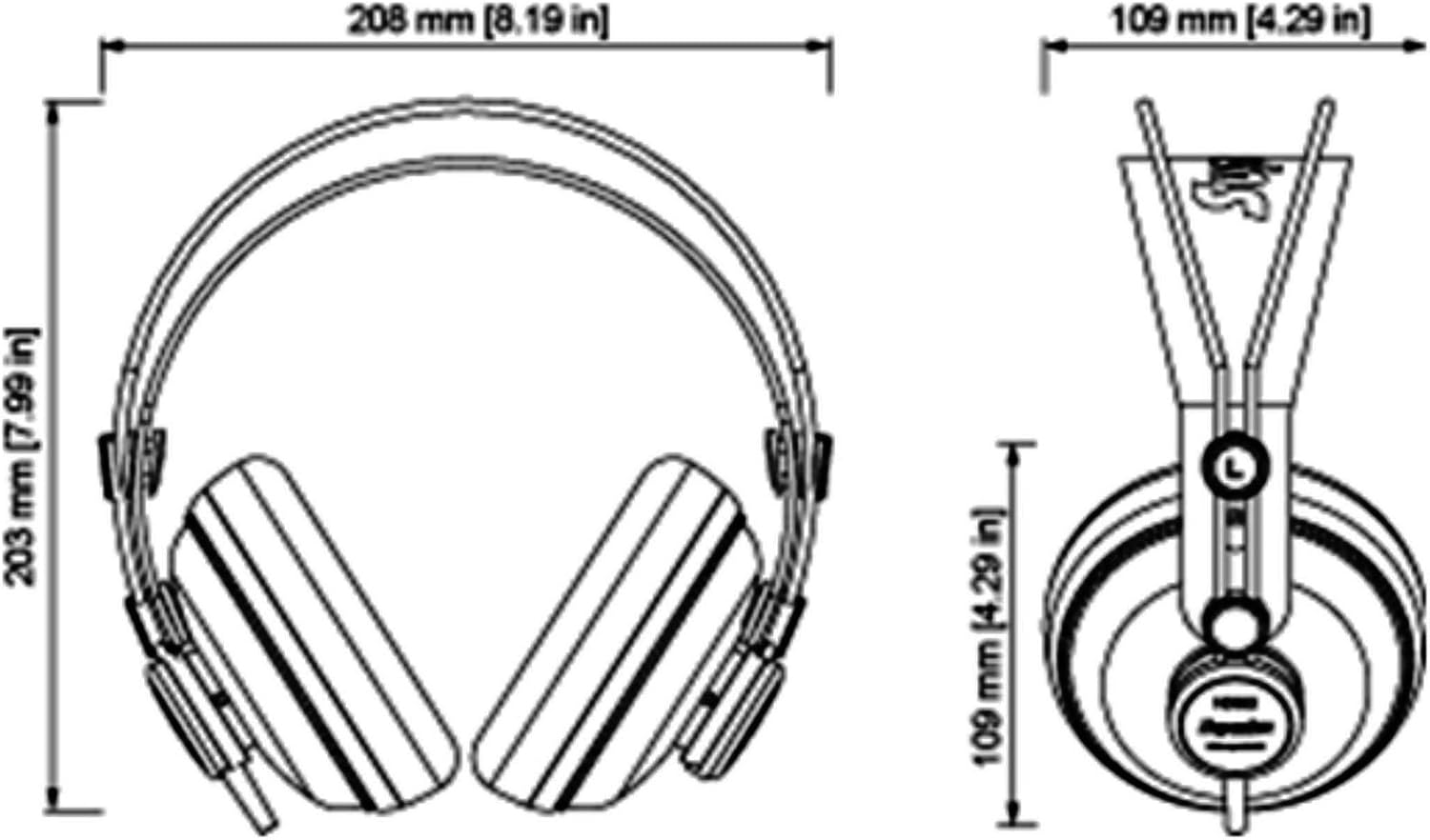 Superlux HD662 Enclosed Professional Monitor Headphones image number 1