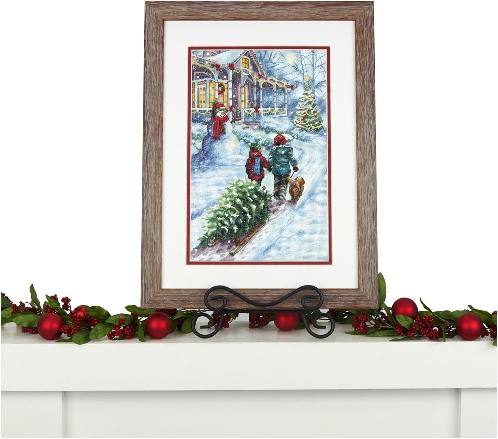 Dimensions Christmas Tradition Counted Cross Stitch Kit, 22.86 Cm X 35.56 Cm image number 2