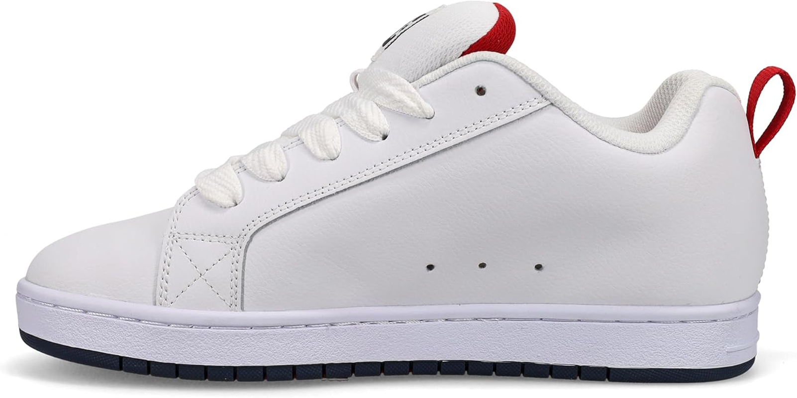 DC Men'S Court Graffik Skate Shoe, Black/Blue image number 4