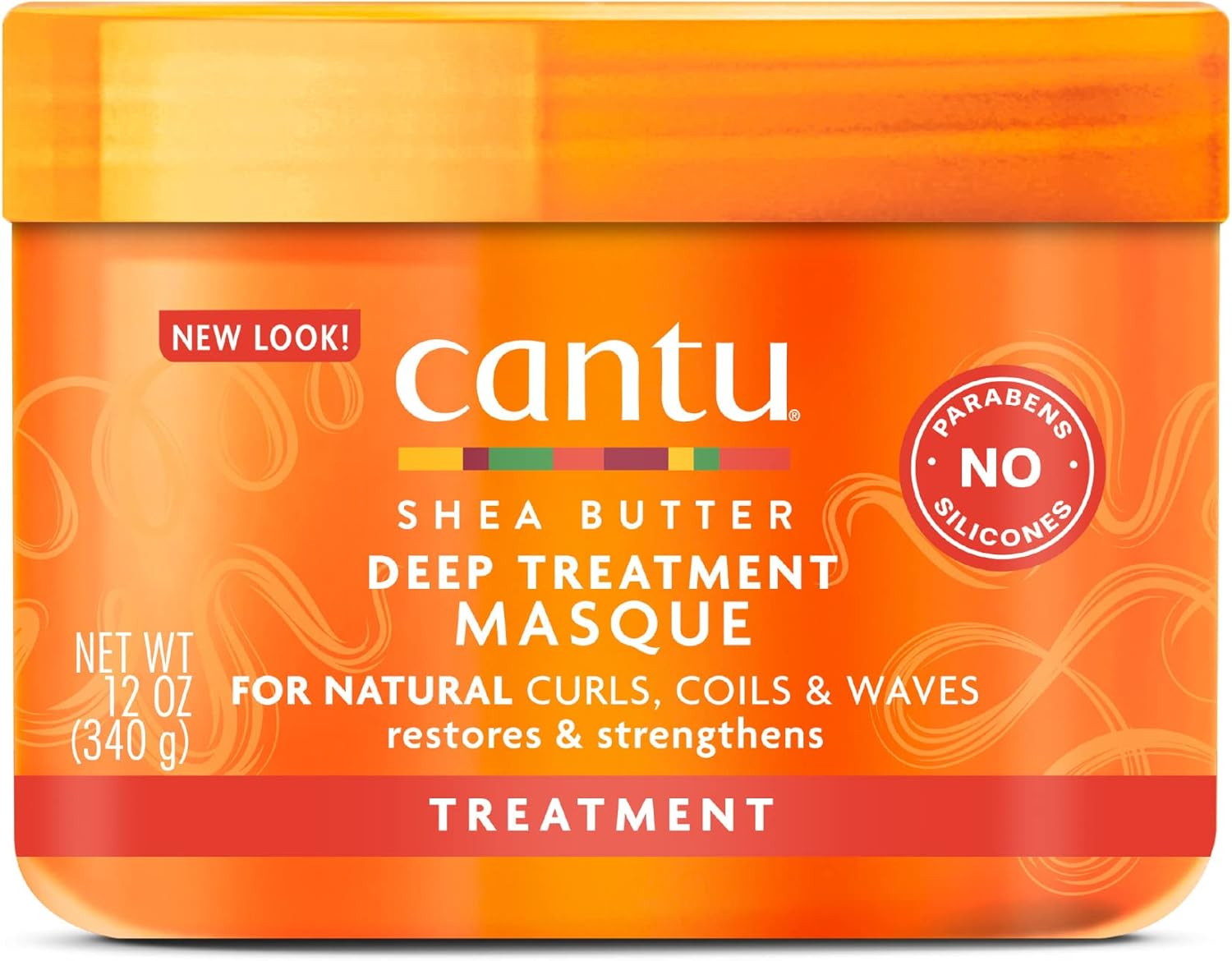 Cantu Deep Treatment Masque with Shea Butter for Natural Hair, 12 Oz (Packaging May Vary) image number 6