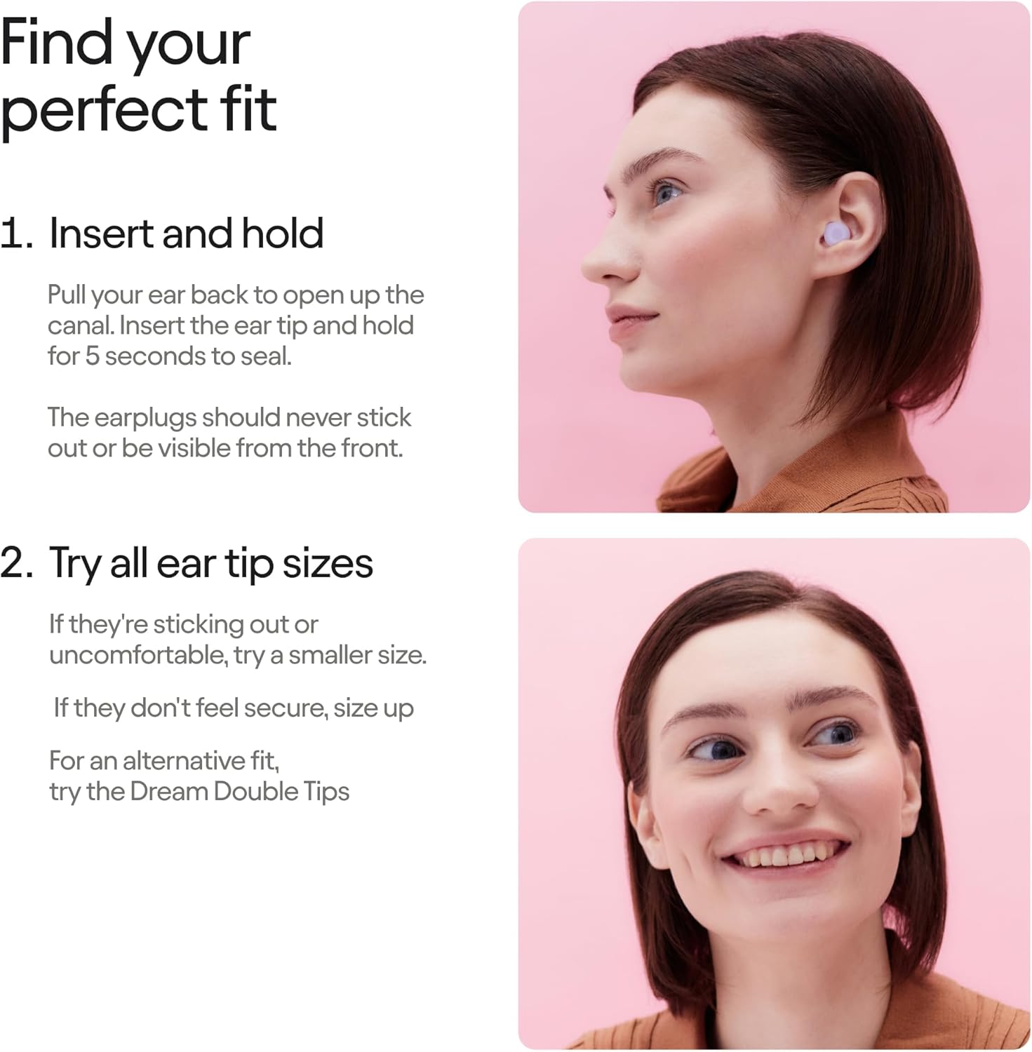 Loop Dream &ndash; Silicone/Memory Foam Earplugs for Sleep Comfort | Comfortable Ear Plugs for Muffling Snoring & Sleeping | Customized Fit | 27Db (SNR) Noise Reduction image number 1