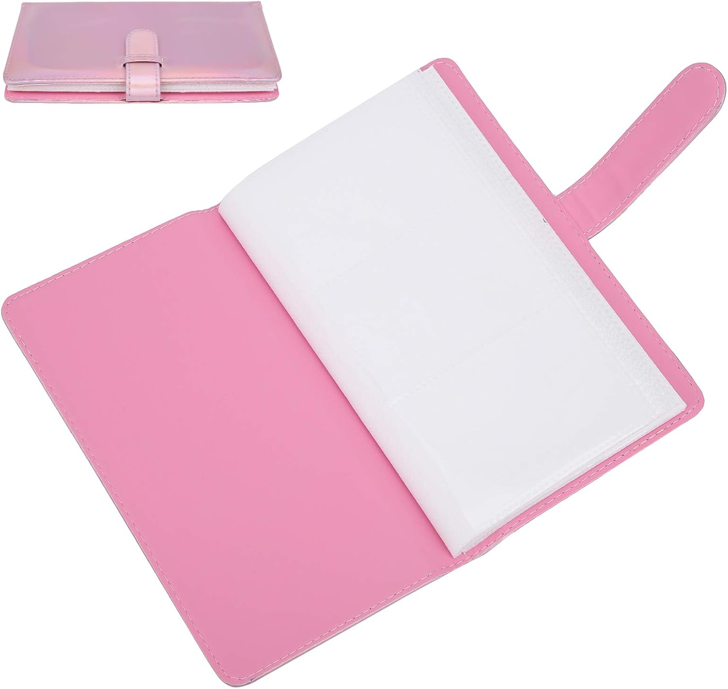 Photo Album, Photo Album, Exquisitely Portable for Instant Camera Trading Card, Shop, Girls image number 3