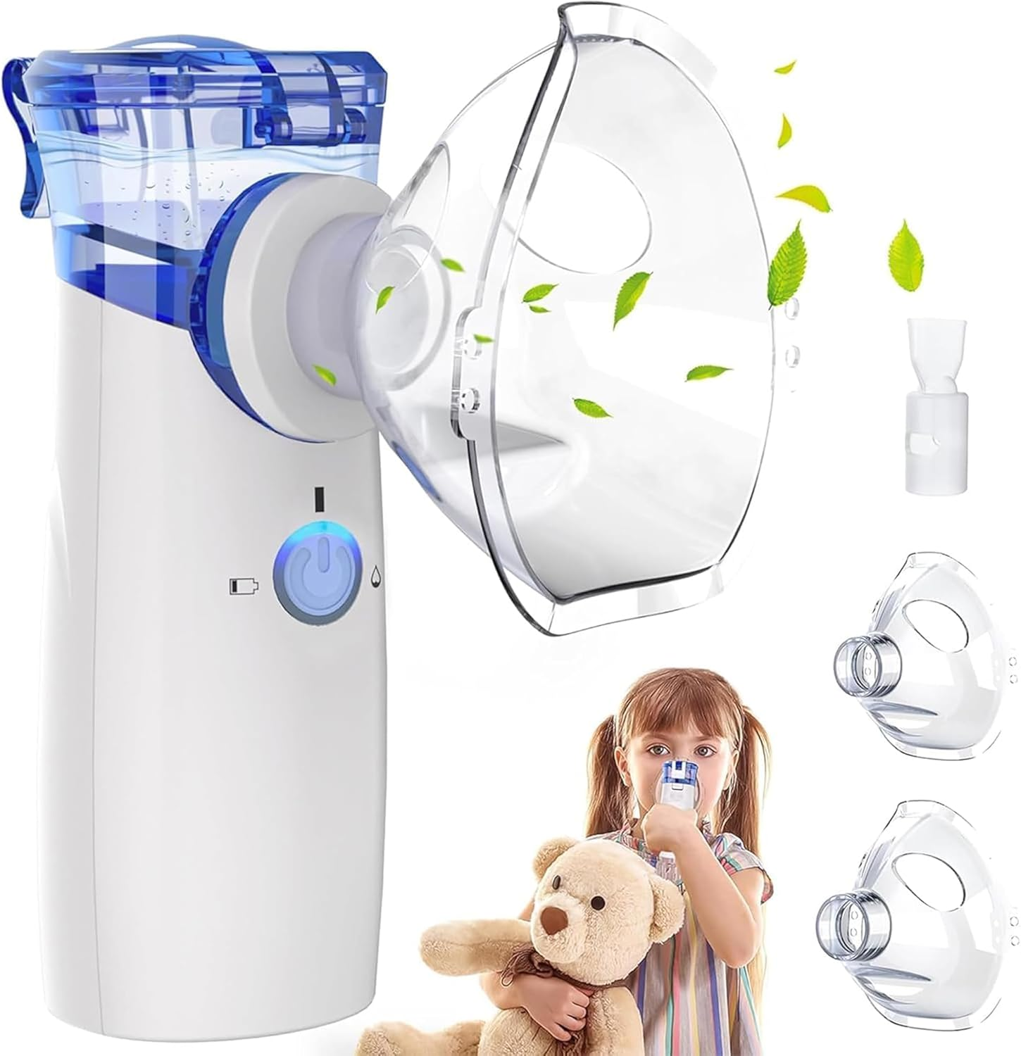 Nebulizer, Nebulizer Machine for Adults, Portable Nebulizer for Kids, Rechargeable Nebulizer with Adjustable Nebulization Rate, FSA HSA Nebulizer Home image number 3