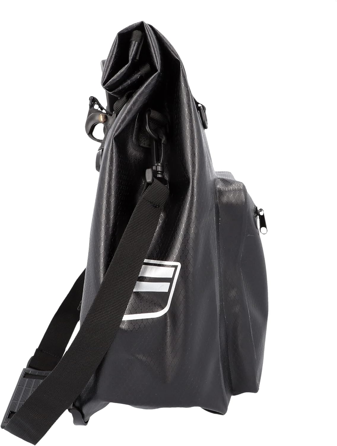 Fischer Terra Waterproof Pannier Bag Bike Bag for Peace of Mind Cycling High Visibility Reflective Logo, Robust TPU, Welded Seams, Detachable-Bike Pannier Protection for Your Essentials - 30L image number 4