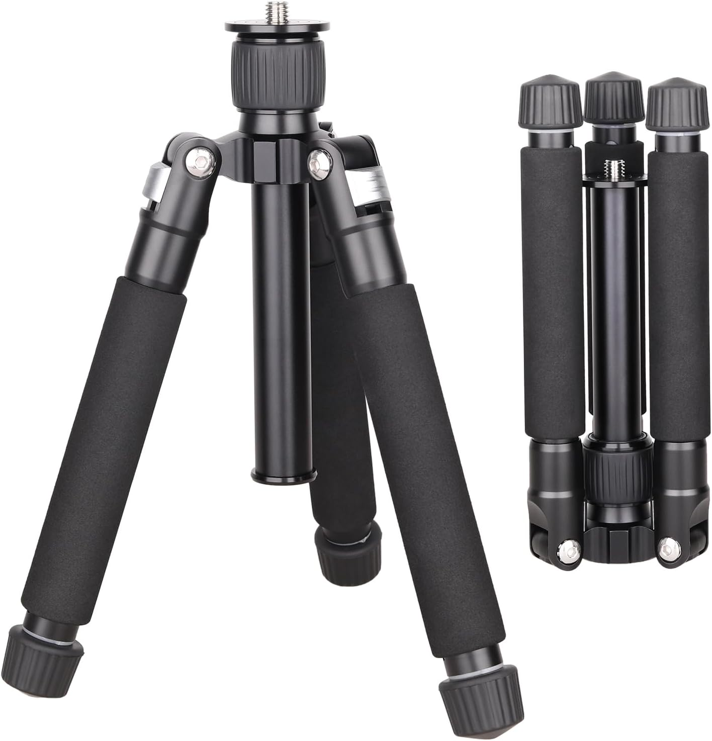 32.3" / 82Cm Mini Desktop Tripod, ARTCISE Portable Compact Desktop Mini Tripod for DSLR Camera Mobile Phone image number 5