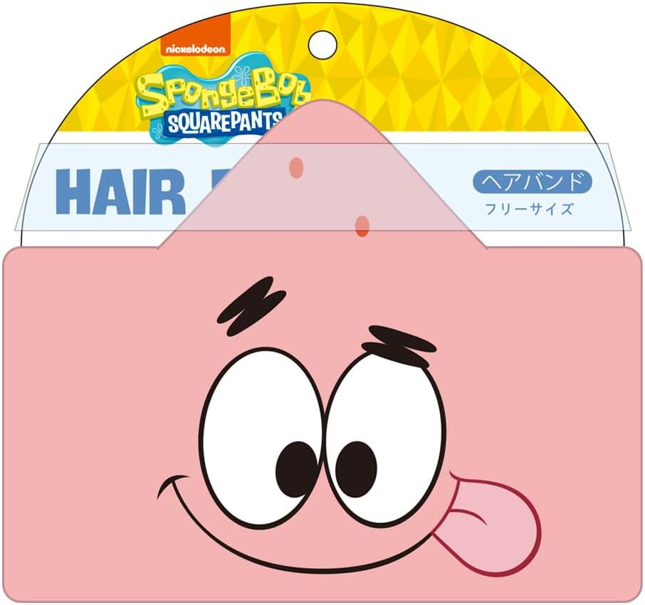Tees Factory Spongebob Headband Patrick H3.9 X W9.3 Inches (100 X 235 Mm) SB-5537980PT image number 2