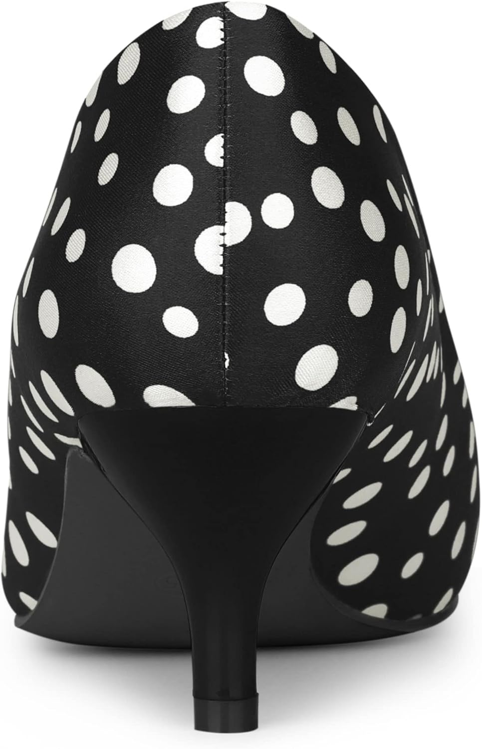 Allegra K Women'S Pointed Toe Polka Dots Stiletto Heels Pumps image number 7