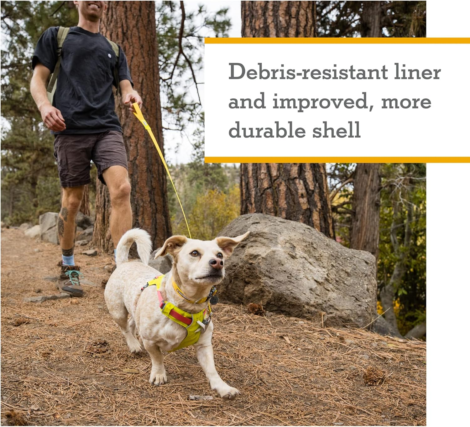 RUFFWEAR Hi & Light Dog Harness, No Pull Harness for Dogs Small, Medium, Large & XL. Fully Adjustable Lightweight Harnesses with Aluminium Lead Attachment Portal & ID Bag, Sage Green (XXS, 33-43 Cm) image number 5