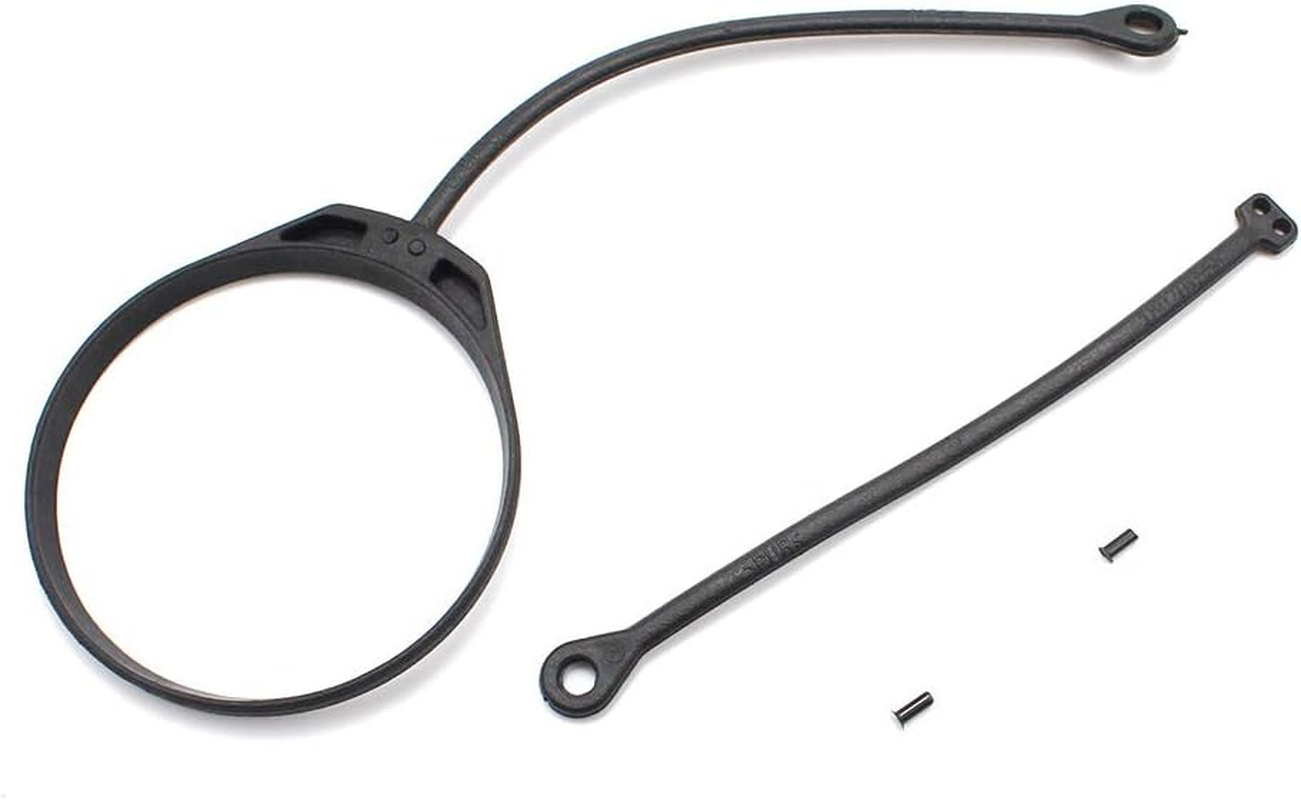 Car Accessories Oil Fuel Cap Tank Cover Line Fuel Tank Cap Band Cord for VW Passat Tiguan Golf Various Models (Color : Black) image number 3