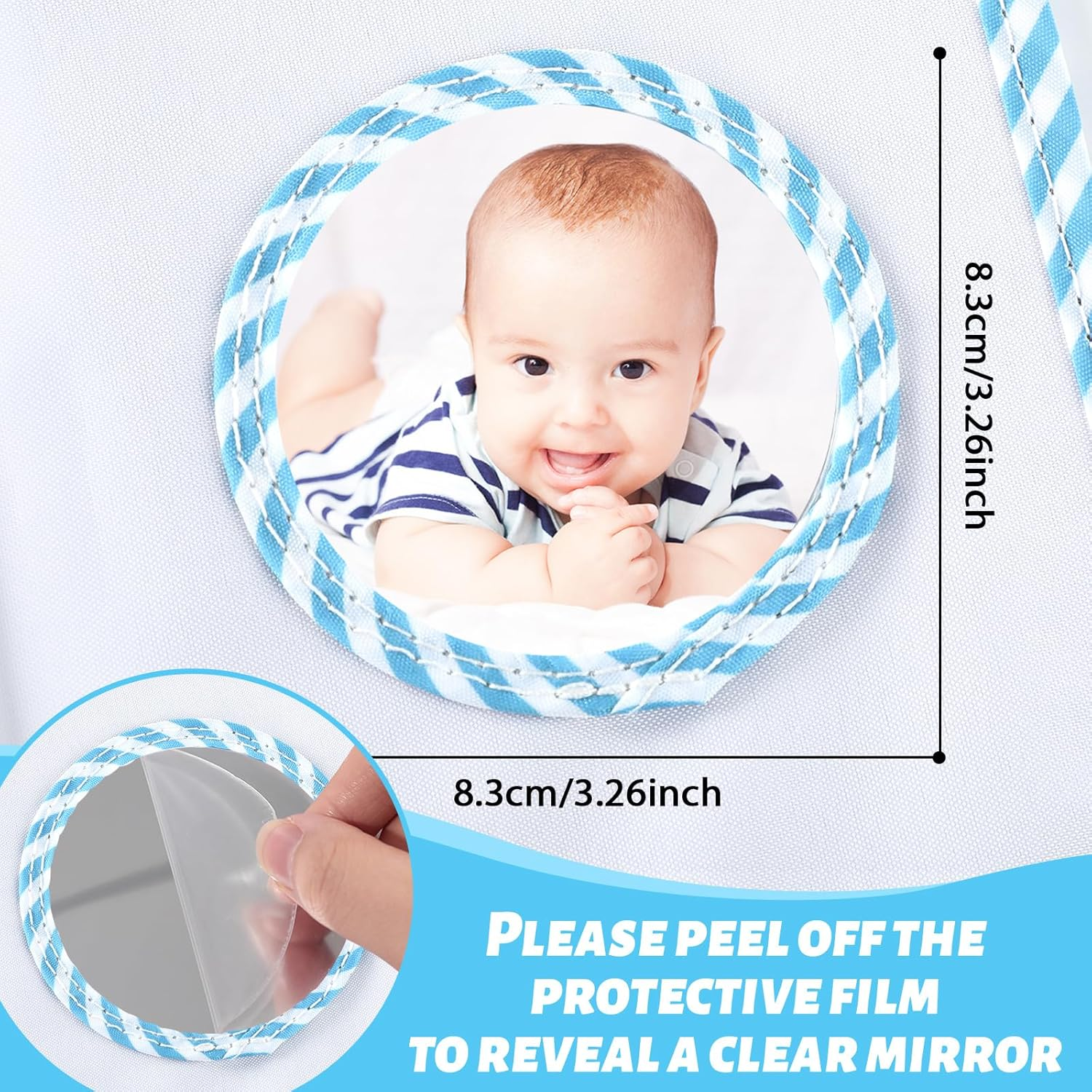 ZOIIWA Baby'S My First Family Album Soft Photo Cloth Book Adventure Land My First Book of Photos Baby Memory Album Gift Holds 4X6 Pictures for Babies Newborn Toddler & Kids Girls Baby Shower image number 4