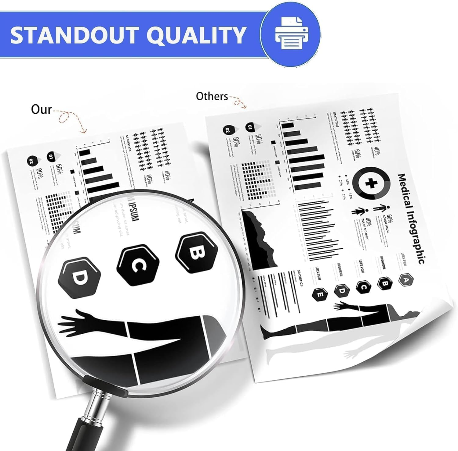 TN2530 TN2530XL Toner Cartridge Compatible with Brother MFC-L2880DWXL, MFC-L2920DW, DCP-L2640DW, HL-L2480DW, HL-L2464DW Printer (2-Black) image number 5