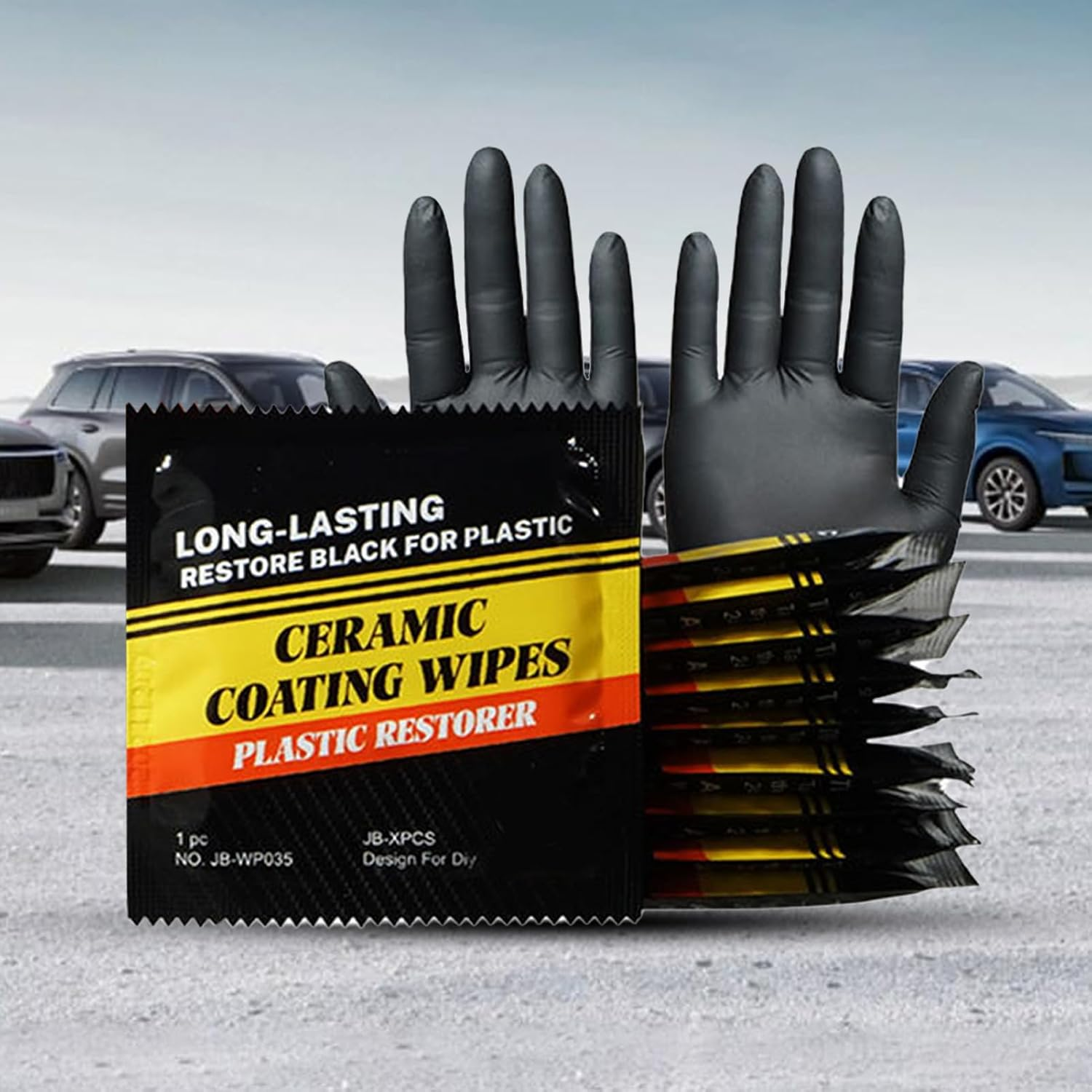 Car Interior Wipes - Vehicle Renovation Cleaner | Mild Car Cleaning Wipes for Dashboard Detailing Interior Restoration Automotive Travel Leather