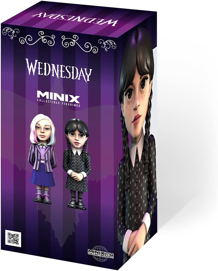 MINIX COLLECTIBLE FIGURINES Minix Wednesday Addams Number 113 Collectable Figure 12 Cm - Gabriel Jesus image number 3