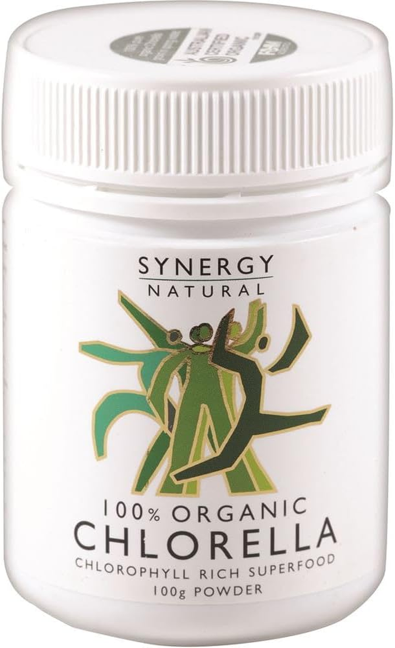 Synergy Natural Organic Chlorella Powder, 100G