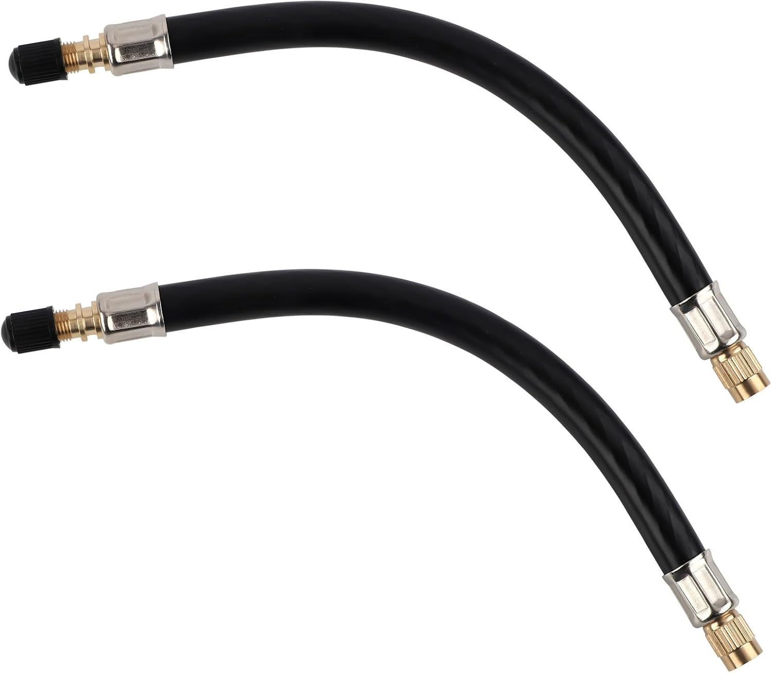 Gosknor 2Pcs Valve Stem Extension, 8.54 Inch Valve Stem Extenders Flexible Tire Valve Extender Extension Tire Valve Adaptor for Cars Motorcycles Bicycles Rvs Air Compressors image number 6