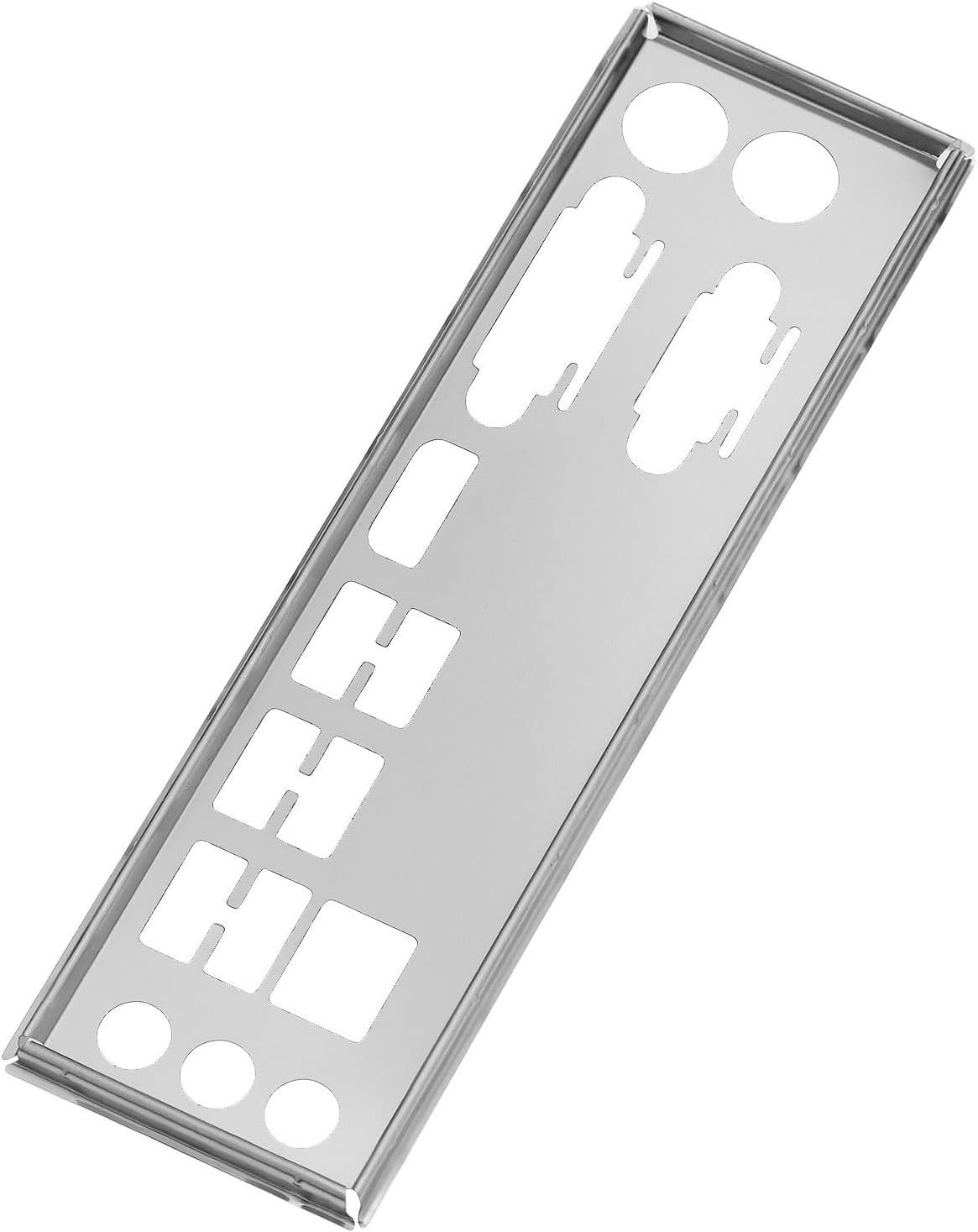 LT Easiyl Computer Case I/O Shield Plate Blank Compatible with MSI A320M PRO M2 V2 B450M PRO M2 V2 image number 2