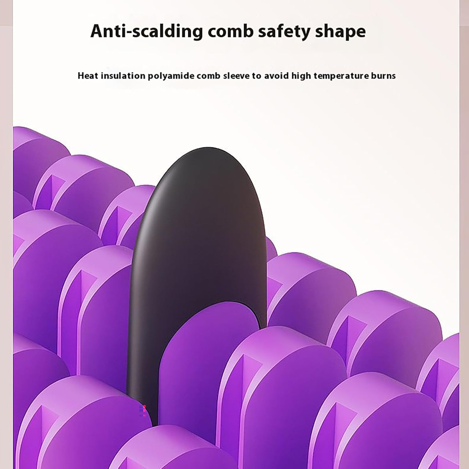 Cordless Hair Straightener - Curler Brush for Home Use - 2-In-1 Cordless Ionic Hair Straightener Brush Anti-Scalding for Travel, Salon, Home image number 2