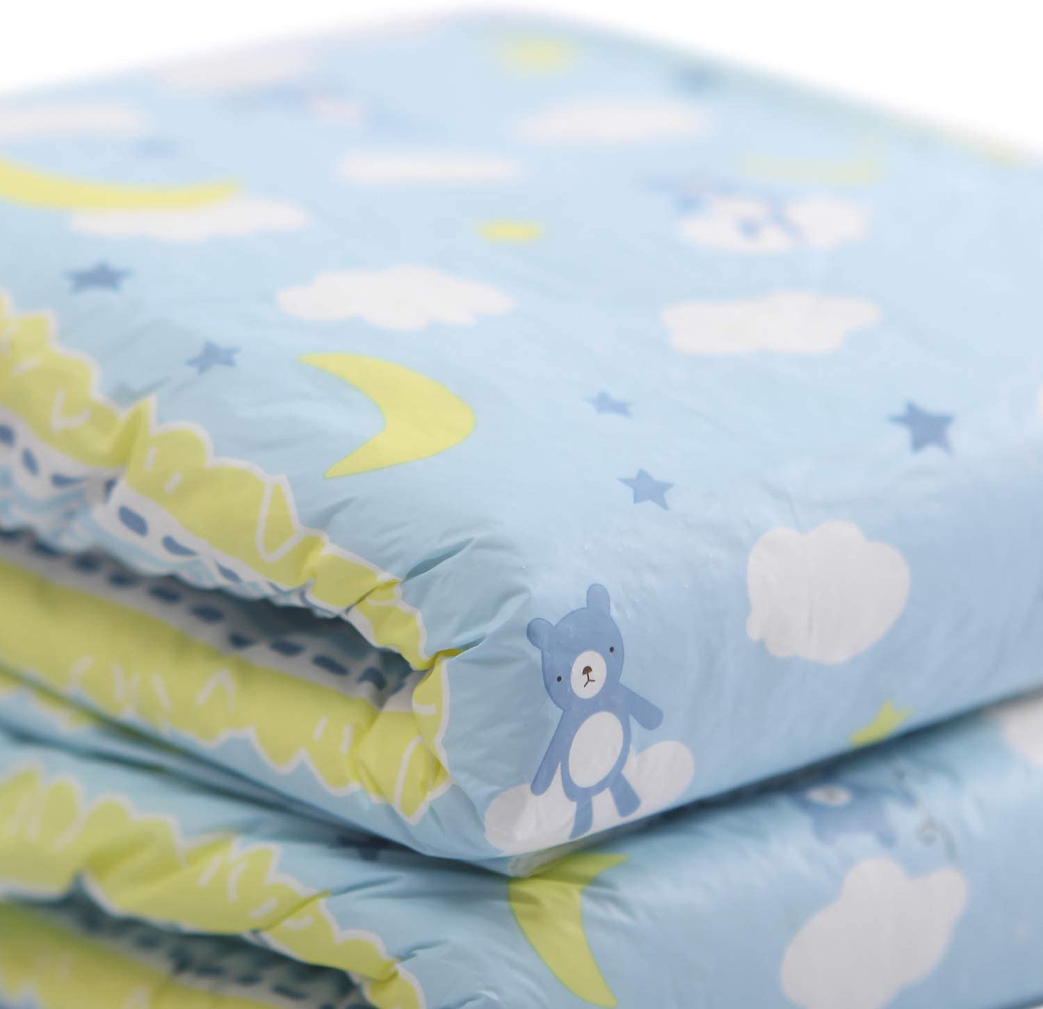 Littleforbig Printed Adult Brief Diapers 2 Pieces - Little Dreamers (M) image number 6