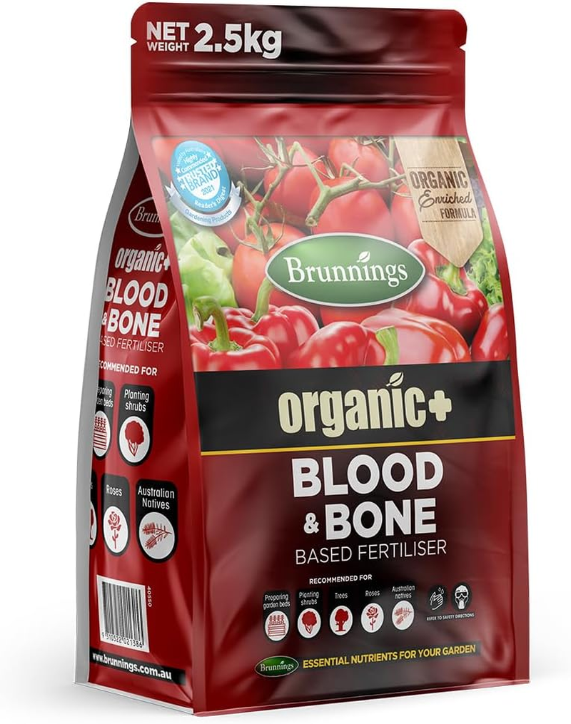 Brunnings Blood and Bone Based Fertilizer 2.5 Kg