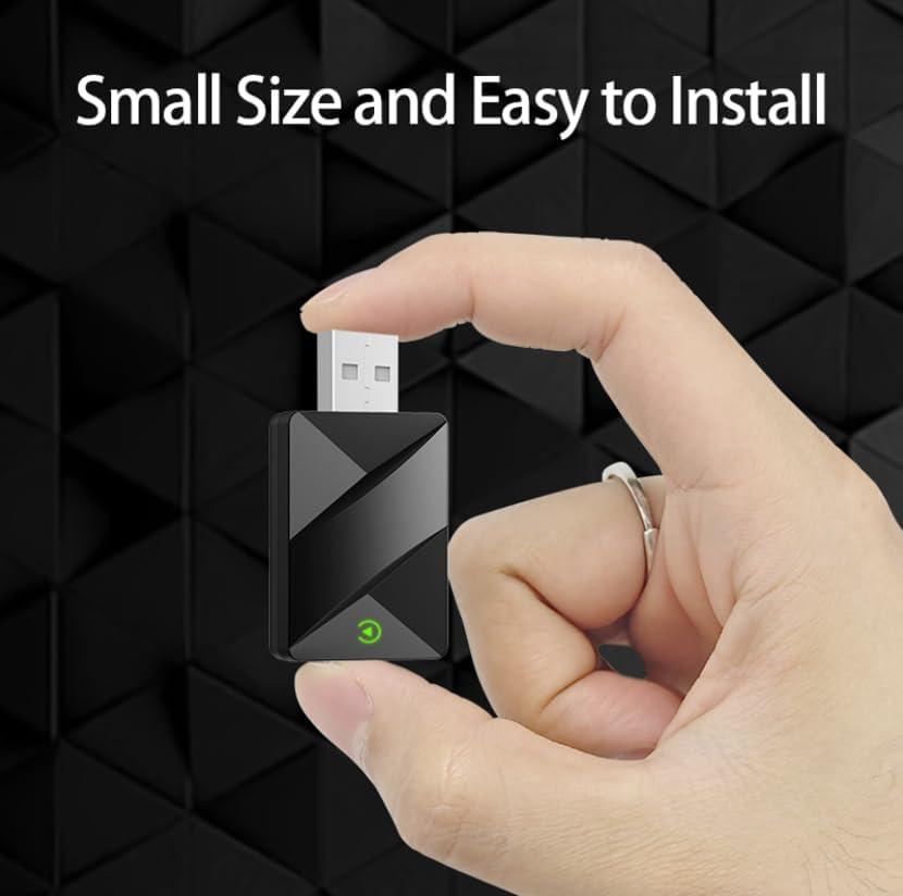 WUERQIE Wireless Carplay & Android Auto Adapter - 2-In-1 Plug & Play Dongle for Iphone/Android, Convert Wired to Wireless, Supports Online Updates, Plug-And-Play,Usb-A/C Support image number 4